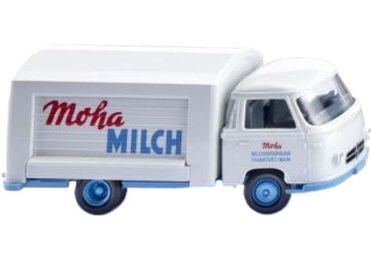 Borgwardボルクワルド 乳製品販売車 働く車 移動販売 模型 ダイキャスト モデル / Wiking 1/87 ミニカー 模型