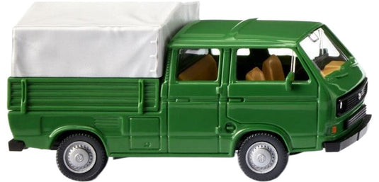 Volkswagen T3 DoKa グラスグリーン / Wiking 1/87 ミニカー 模型