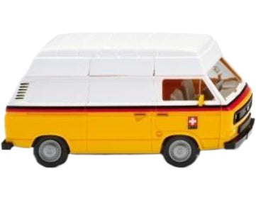 PTT VWフォルクスワーゲン T3 panel vanパネルバン with high roof ミニカー /Wiking 1/87