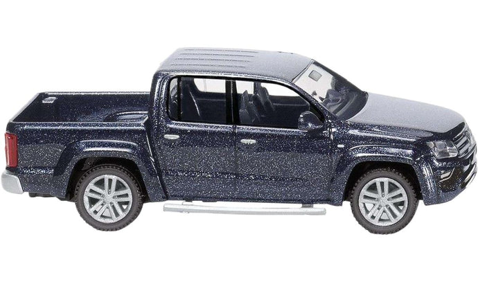 Volkswagen Amarok GP Highline ブルーメタリック トラック / Wiking 1/87 建設機械模型 工事車両