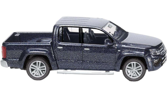 Volkswagen Amarok GP Highline ブルーメタリック トラック / Wiking 1/87 建設機械模型 工事車両