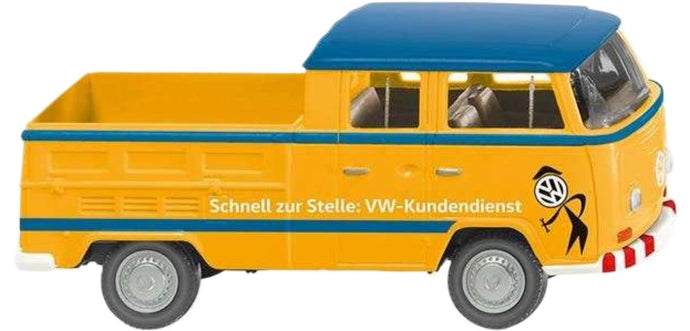 VW Kundendienst Volkswagen T2 ダブルキャビン トラック / Wiking 1/87 建設機械模型 工事車両