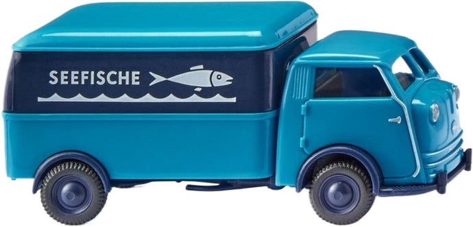 Seefische Tempo Matador Kastenwagen / Wiking 1/87 ミニカー 模型