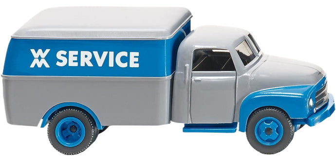WM Service Opel Blitz Kastenwagen / Wiking 1/87 ミニカー 模型