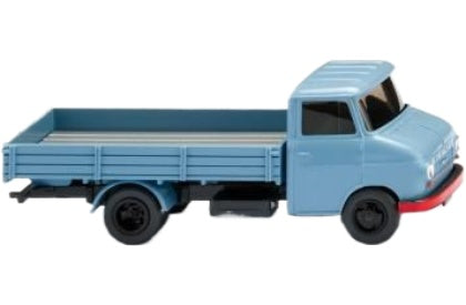 Opelオペル Blitzブリッツ フラットベッド 1960 パステルブルー 模型 / Wiking 1/87 ミニカー 模型