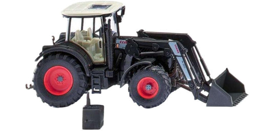 Claas Arion 640 フロントローダー 150 ブラック トラクタ / Wiking 1/87 建設機械模型 工事車両