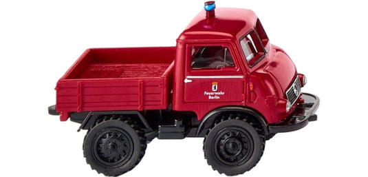 ベルリン消防車 Unimog U 401 / Wiking 1/87 ミニカー 模型