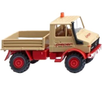 Mercedes-Benzメルセデスベンツ Unimogウニモグ U 1300 四駆 働く車 模型 / Wiking 1/87 ミニカー 模型