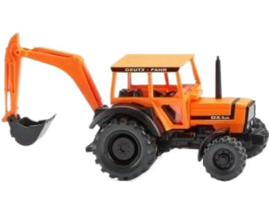 Deutz-Fahrドイツファール DX 4.70 ショベル付 トラクター 重機 農機 模型 / Wiking 1/87 農機