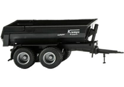 Krampe Halfpipe ダンプトレーラー ブラック 運搬車 荷台 働く車 模型 / Wiking 1/87 農機
