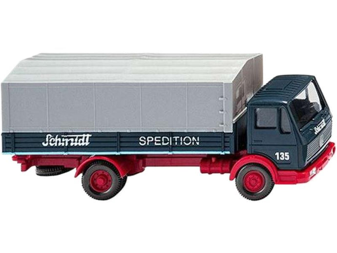 Spedition Schmidt Mercedes Benz NG 平床トレーラー トレーラー / Wiking 1/87 建設機械模型 工事車両
