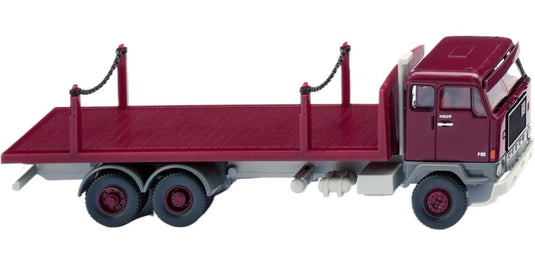 Volvoボルボ F88 stake body truckステークボディトラック トラック 模型 /Wiking 1/87