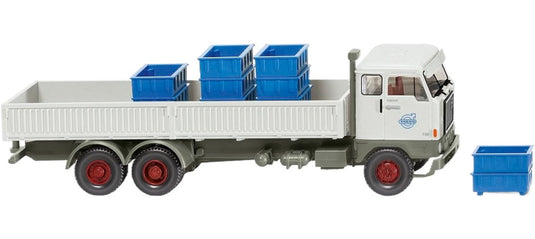 Volvo Volvo F88 スチール フラットベッド トラック / Wiking 1/87 ミニカー 模型