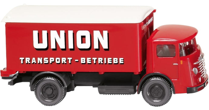 Union Transport Buessing 4500 ボックストラック / Wiking 1/87 ミニカー 模型