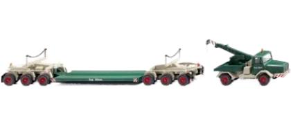 Aug. Alborn Faun ローローダー / Wiking 1/87 建設機械模型 工事車両