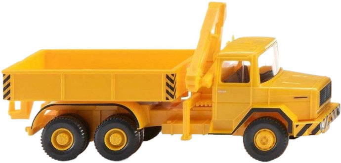 Magirus Deutz ヘビーデューティトラクター トラフィックイエロー トラクタ / Wiking 1/87 建設機械模型 工事車両