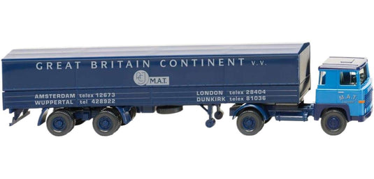 M.A.T. Scania 111 平床トラック トラック / Wiking 1/87 建設機械模型 工事車両