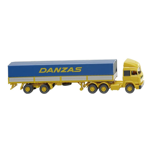 Danzas イベコ プラットフォームセミトレーラー / Wiking 1/87 ミニカー トラック模型