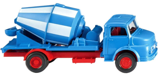 Mercedes Benz Kurzhauber コンクリートミキサー / Wiking 1/87 ミニカー 模型