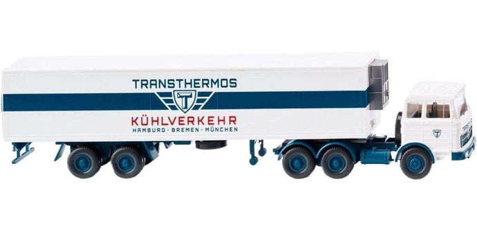 Transthermos Mercedes Benz 冷凍ボックスセミトレーラー トレーラー / Wiking 1/87 建設機械模型 工事車両