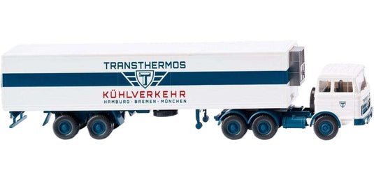 Transthermos Mercedes Benz 冷凍ボックスセミトレーラー トレーラー / Wiking 1/87 建設機械模型 工事車両