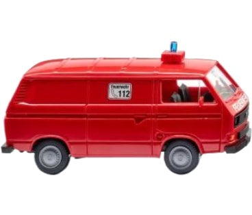 消防車 Volkswagen T3 ボックスバン / Wiking 1/87 ミニカー 模型