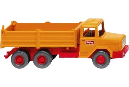 Magirusマギルス ドイツ 高床ティッパー ダンプ 建設機械 働く車 模型 / Wiking 1/87 ミニカー 模型