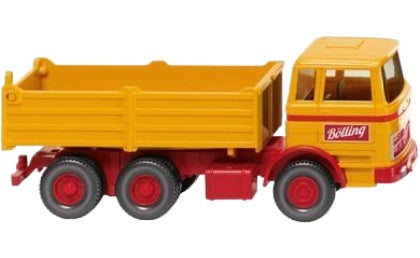 Mercedes-Benzメルセデスベンツ ハイサイド ダンプトラック 建設機械 重機 模型 / Wiking 1/87 ミニカー 模型