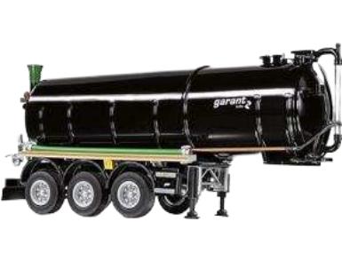 Kotte タンクトレーラー garant TSA 30.000 ブラック トレーラー / Wiking 1/32 建設機械模型 工事車両