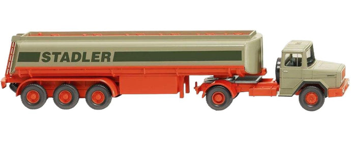 Stadler Magirus Deutz タンクトレーラー トレーラー / Wiking 1/87 建設機械模型 工事車両