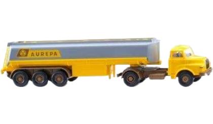 Aurepa MAN タンカーセミトレーラー トレーラー / Wiking 1/87 建設機械模型 工事車両