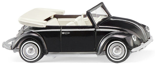 Volkswagen Beetle 1200 コンバーチブル ブラック ミニカー / WIKING 1/87