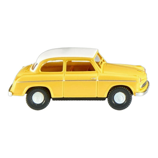 ロイド アレクサンダー TS イエロー ホワイトルーフ 乗用車 クラシックカー / Wiking 1/87 ミニカー