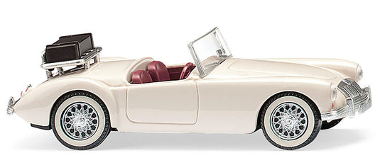 Morris Garages A ロードスター ホワイト ミニカー / WIKING 1/87