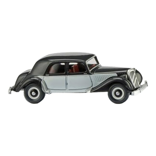 シトロエン 15 SIX ブラック/ホワイト 1938-48 / Wiking 1/87 ミニカー