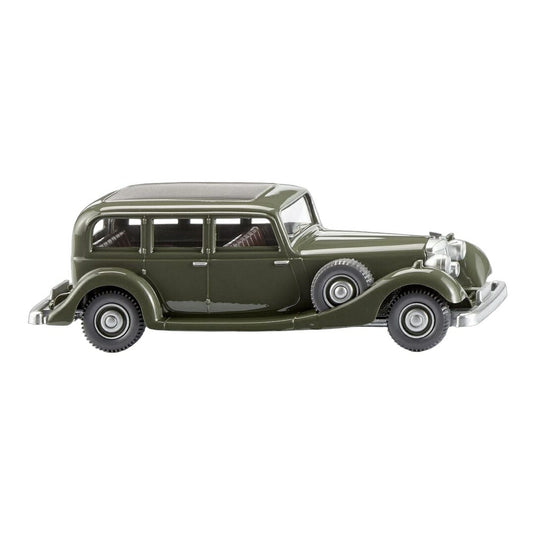 ホルヒ 850 グレーグリーン 乗用車 クラシックカー / Wiking 1/87 ミニカー