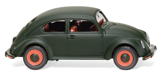 VWフォルクスワーゲン Pretzel Beetle Dark Matte Green / Wiking 1/87 模型