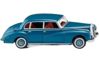 Mercedes Benz 300 ブルー / Wiking 1/87 建設機械模型 工事車両