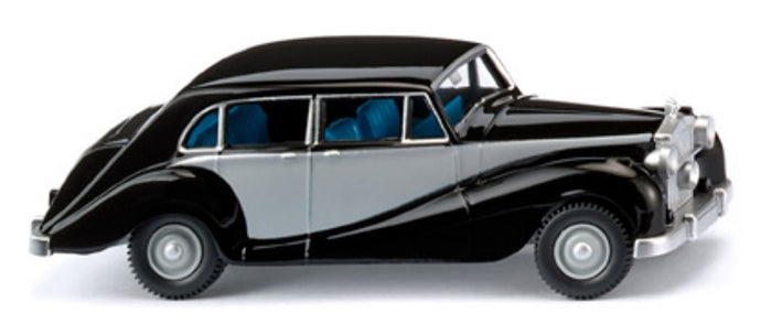 1946-59 Rolls Royce Silver Wraith ブラック ミニカー / WIKING 1/87
