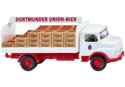 Dortmunder Union Mercedes Benz 短頭型 飲料トラック トラック / Wiking 1/87 建設機械模型 工事車両