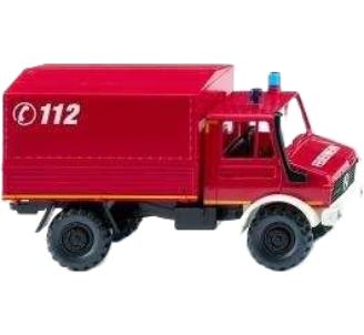 消防署 Unimog U 1700 L トラック / Wiking 1/87 建設機械模型 工事車両