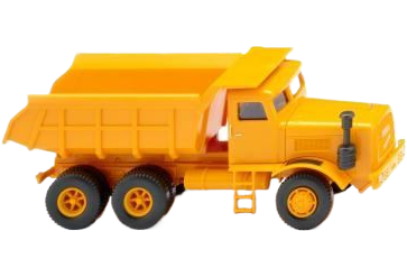 Kaelble ダンプトラック イエロー / Wiking 1/87 建設機械模型 工事車両