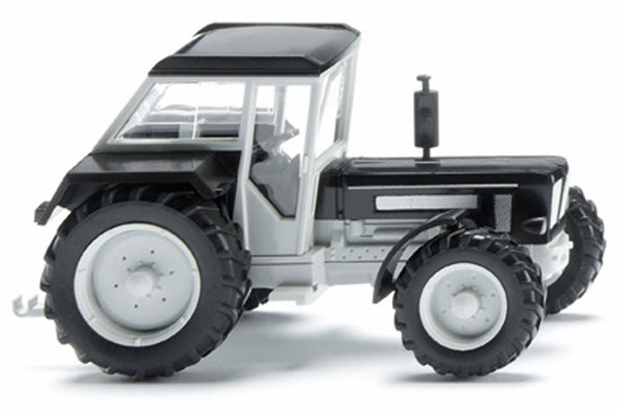 1972-91 Schlueter Super 1250 VL トラクター ブラック & ホワイト 農機 模型 / WIKING 1/87