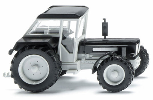 1972-91 Schlueter Super 1250 VL トラクター ブラック & ホワイト 農機 模型 / WIKING 1/87