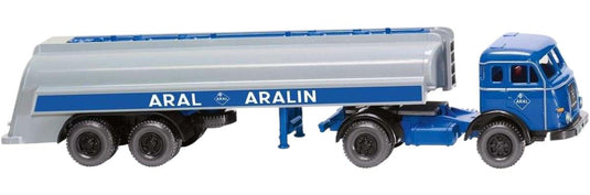 Aral Henschel バルクトレーラー トレーラー / Wiking 1/87 建設機械模型 工事車両