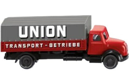 Union Transport Magirus Flatbed Rigid / Wiking 1/160 ミニカー 模型