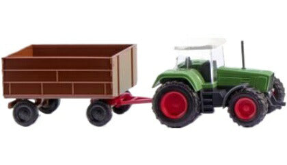 Fendtフェント Favorit トラクター トレーラー付 農業機械 農機 模型 / Wiking 1/160 農機