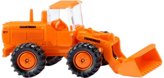 Hanomag B11 オレンジ ホイールローダー / Wiking 1/160 ミニカー 模型