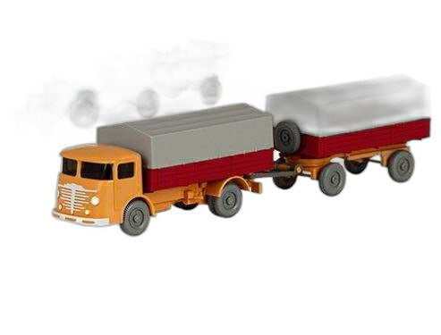 Set 83 Bussing 4500 プラットフォーム トレーラー +/ Wiking 1/87  模型 ミニカー
