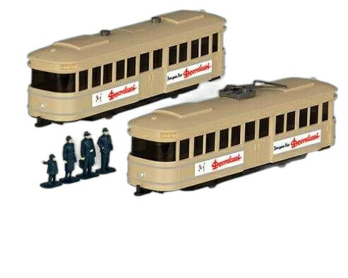 Set 84 路面電車 トレーラー付き + フィギュア 238982/ Wiking 1/87  模型 ミニカー